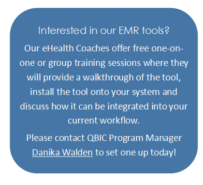 Contact us if you are interested in our EMR tools